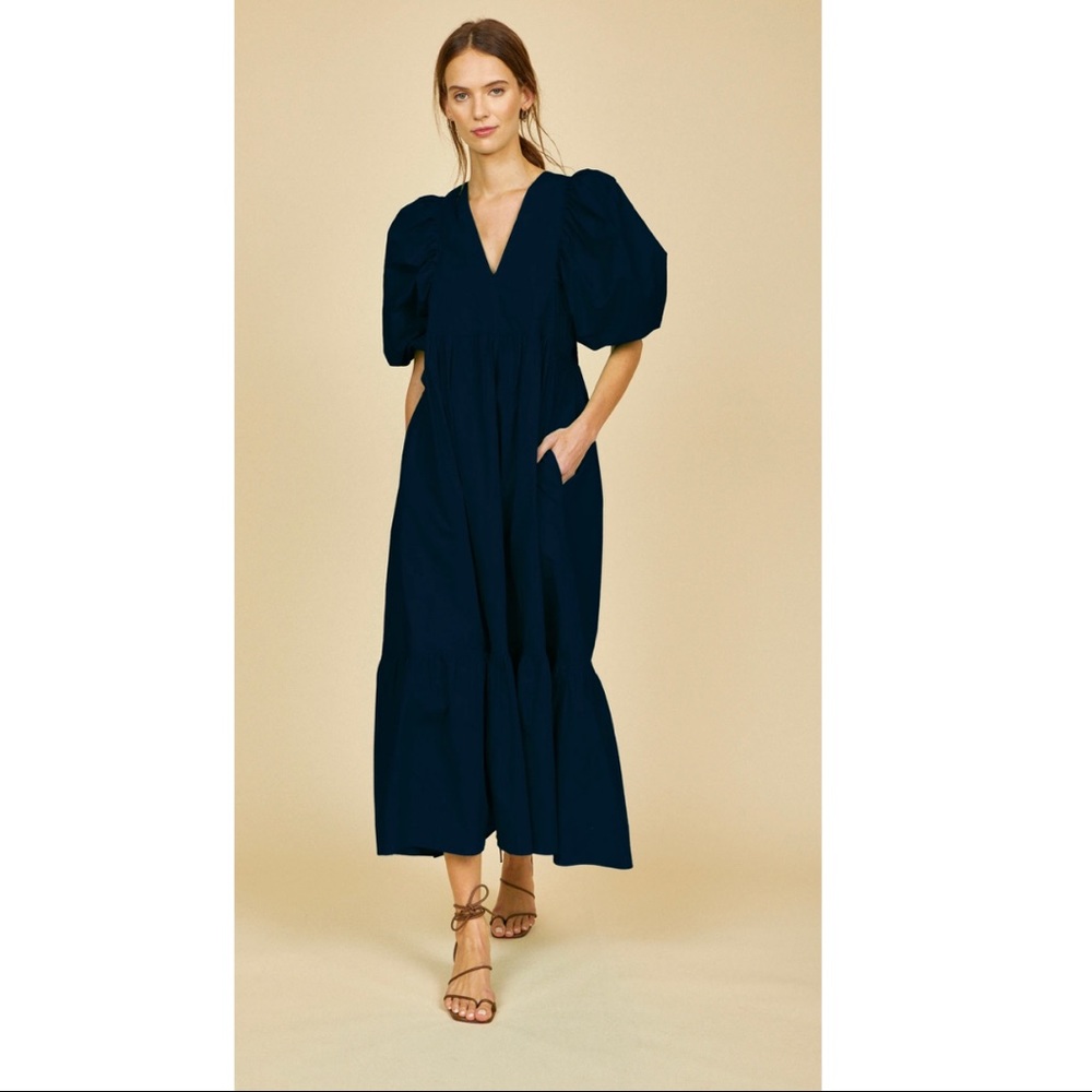 Hunter Bell Palmer Dress Navy